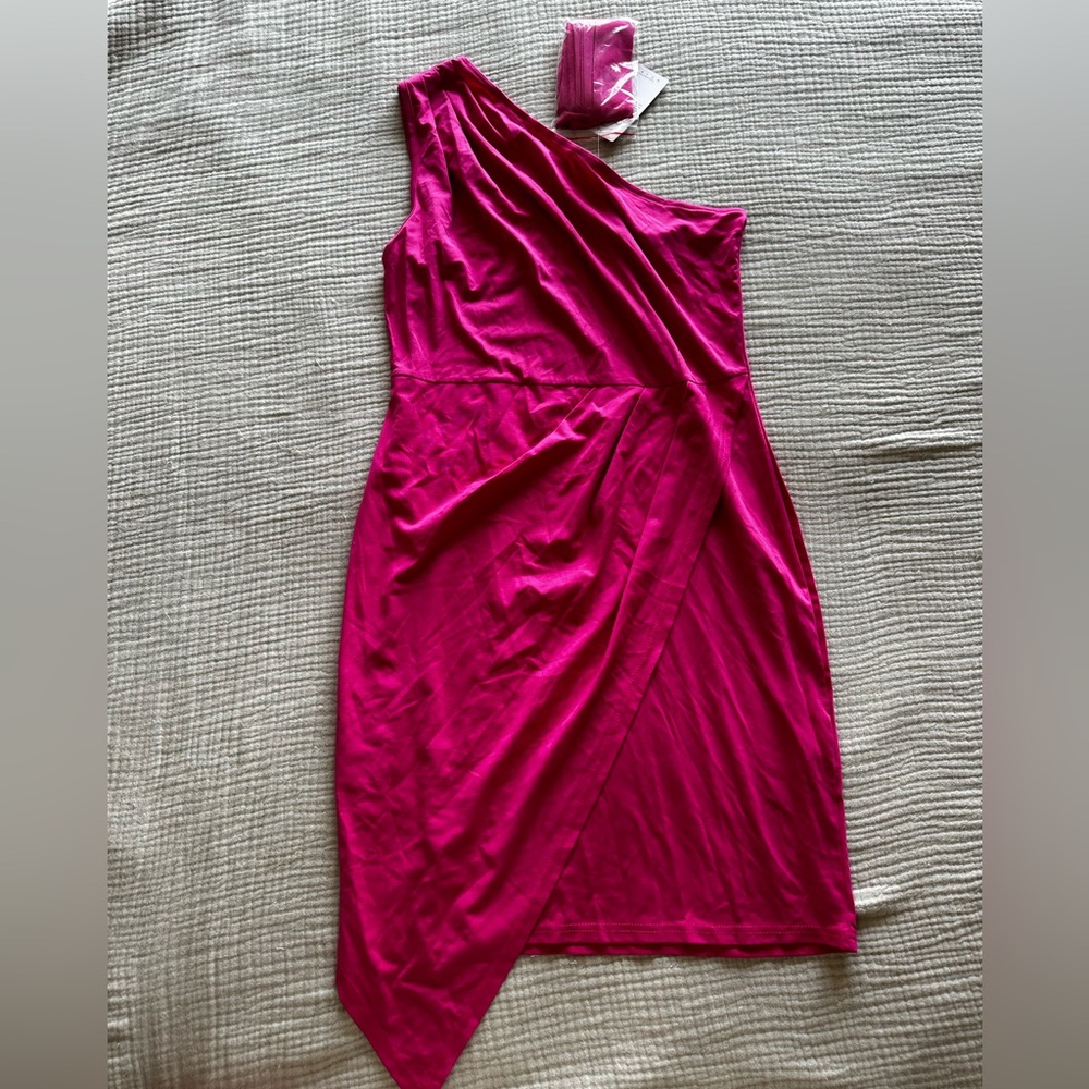 Pretty garden pink party dress